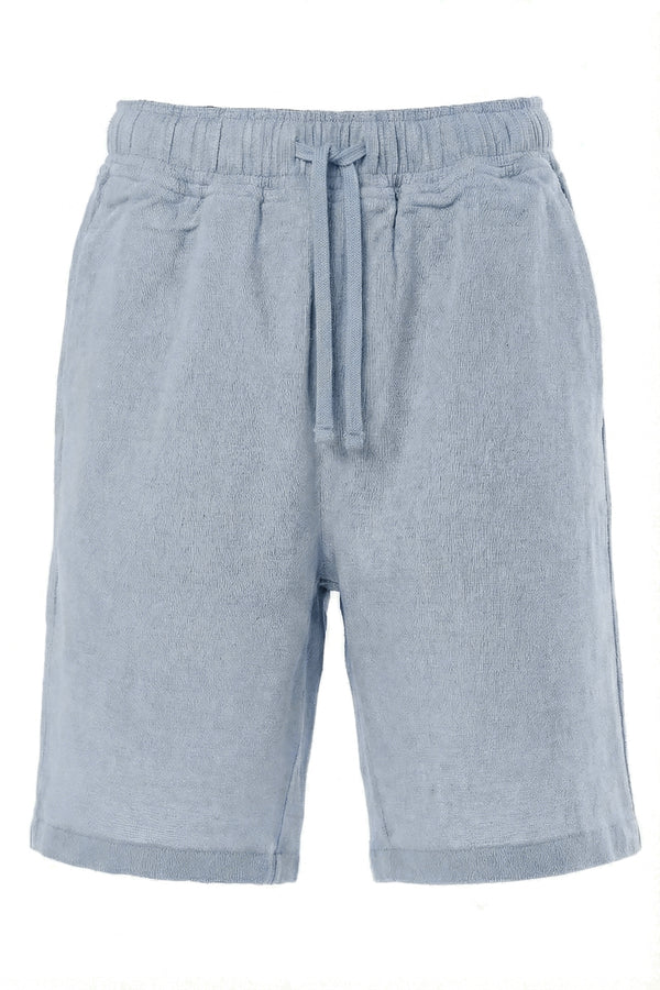 Soulstar Men's Textured Drawstring Shorts Beige