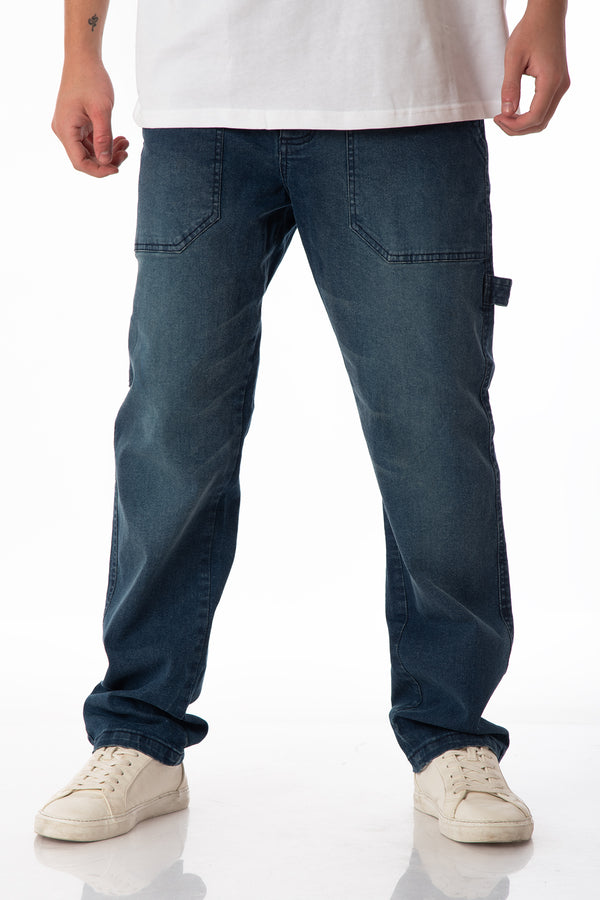 soulstar Mens Trouser Mid blue