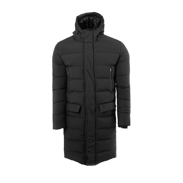 Soulstar Mid Longline Puffer Black