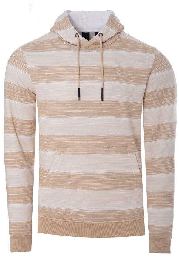 Soulstar Novah Striped Hoodie Brown