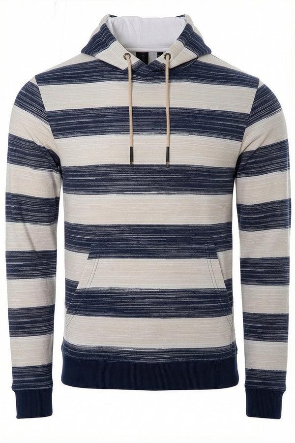 Soulstar Novah Striped Hoodie Brown