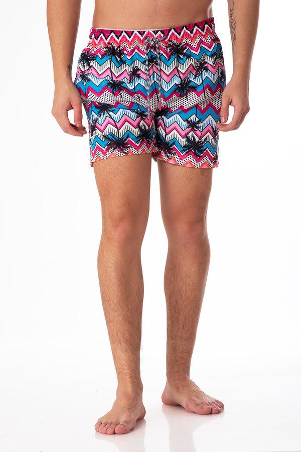 Soulstar Palm Tree Swim Shorts Multicolor