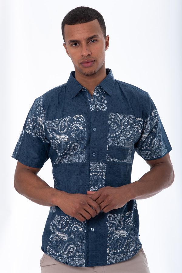 soulstar Pattern Print Shirt Sage