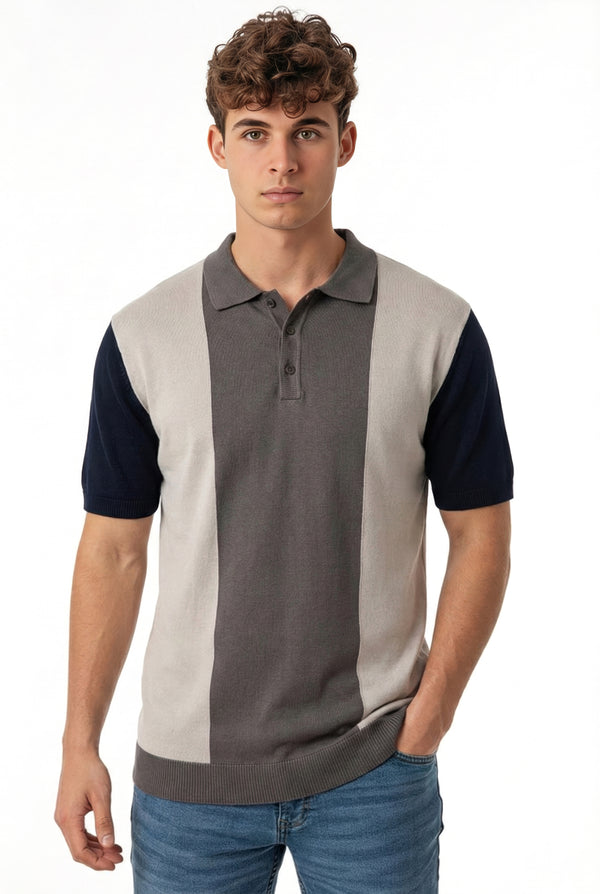 soulstar Polo Knitwear Navy