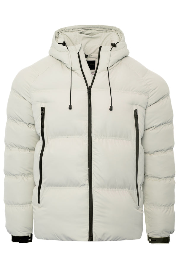 Soulstar Puffer Coat Ecru