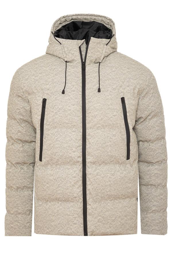 Soulstar Puffer Coat Grey Mel