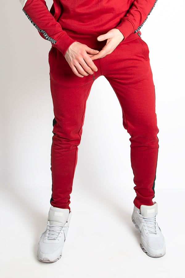 Soulstar Relaxed Fit Logo Jogger Green