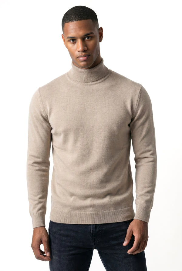 Soulstar Roll Neck Knit Black