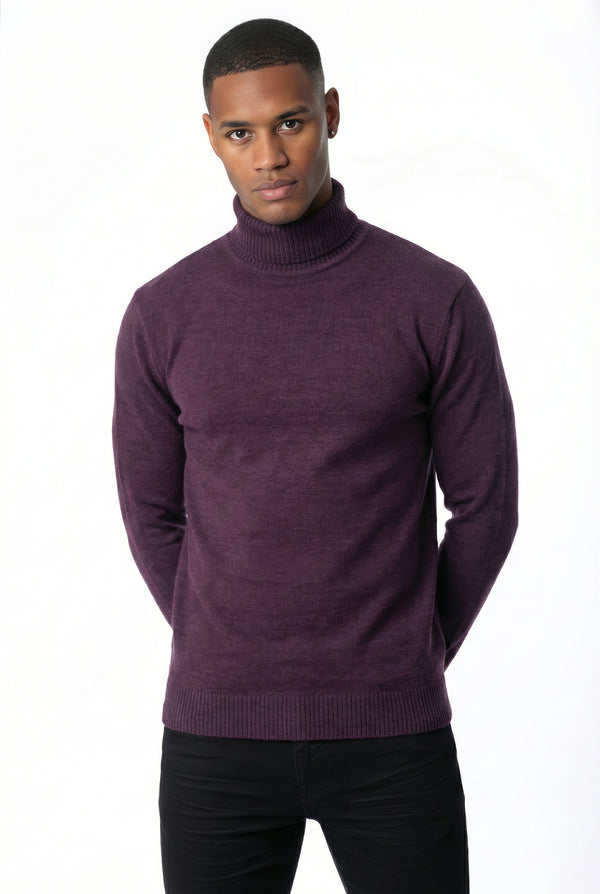 soulstar Roll Neck Knit Black