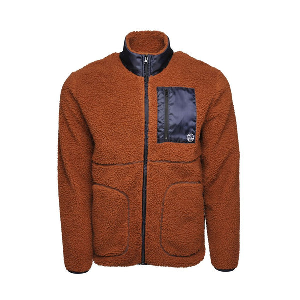 Soulstar Sherpa Fleece Jacket Navy