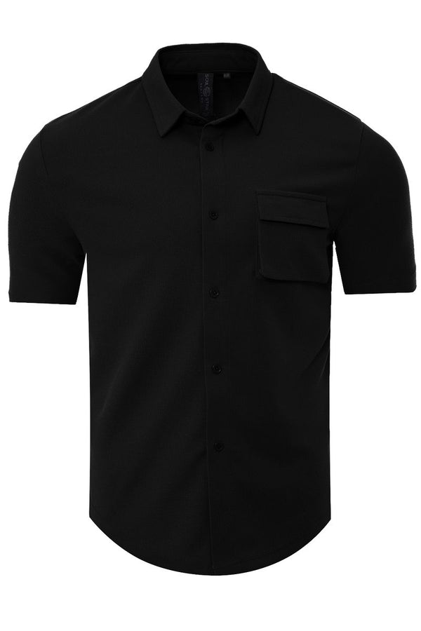 Soulstar Short Sleeve Shirt Black