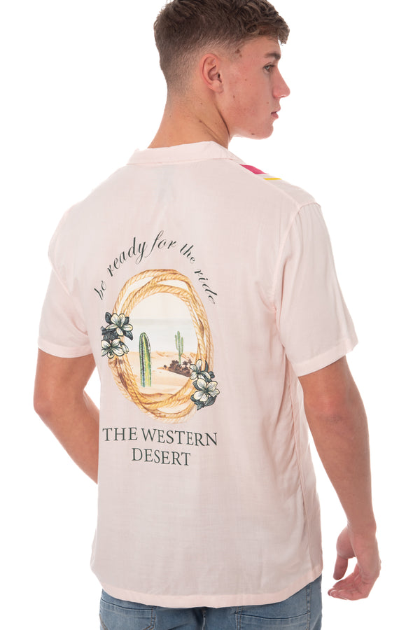 Soulstar Short Sleeved Shirt Ecru