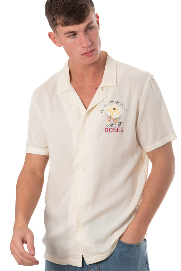 soulstar Short sleeved shirt Ecru