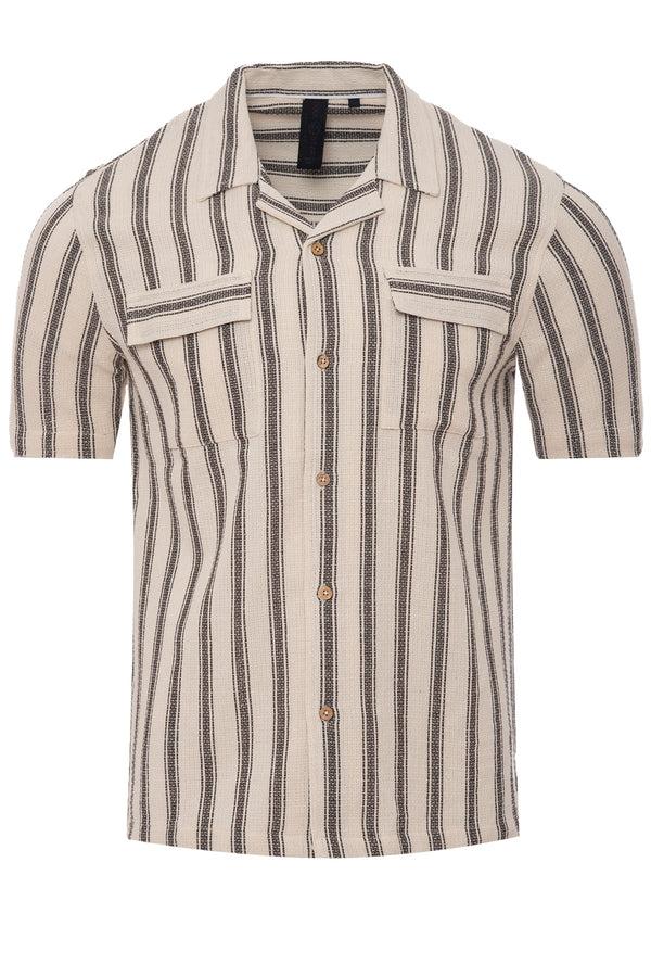 Soulstar Short Sleeved Shirt Ecru