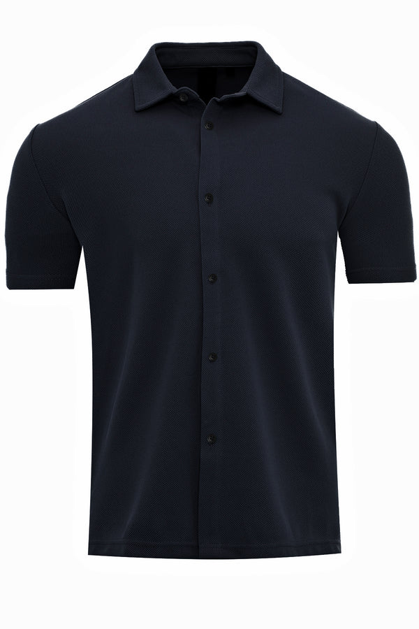 Soulstar Short Sleeved Shirt Navy