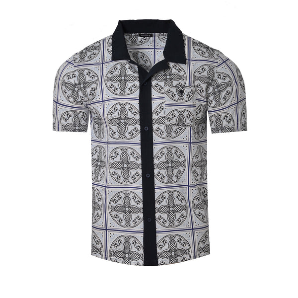 Soulstar Short Sleeved Shirt Navy