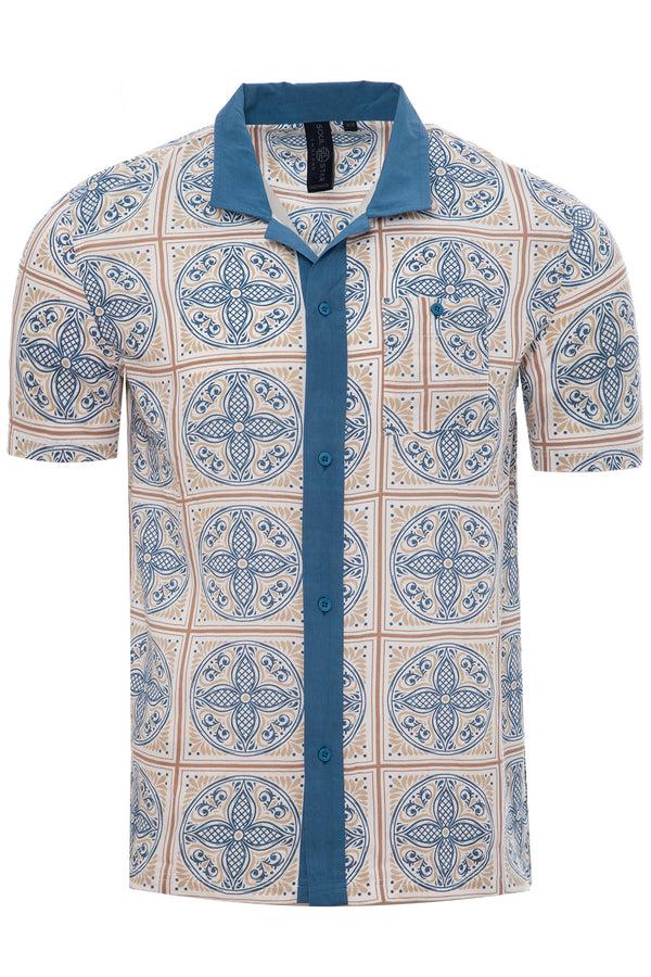 Soulstar Short Sleeved Shirt Navy