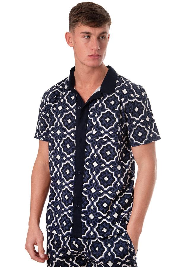 soulstar Short sleeved shirt Navy