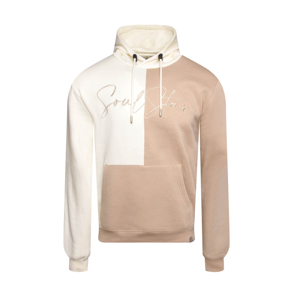 Soulstar Soulstar Signature Color-Block Hoodie Taupe