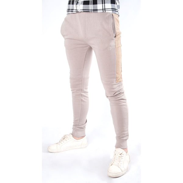 Soulstar Slim Fit Skinny Panel Jogger Black