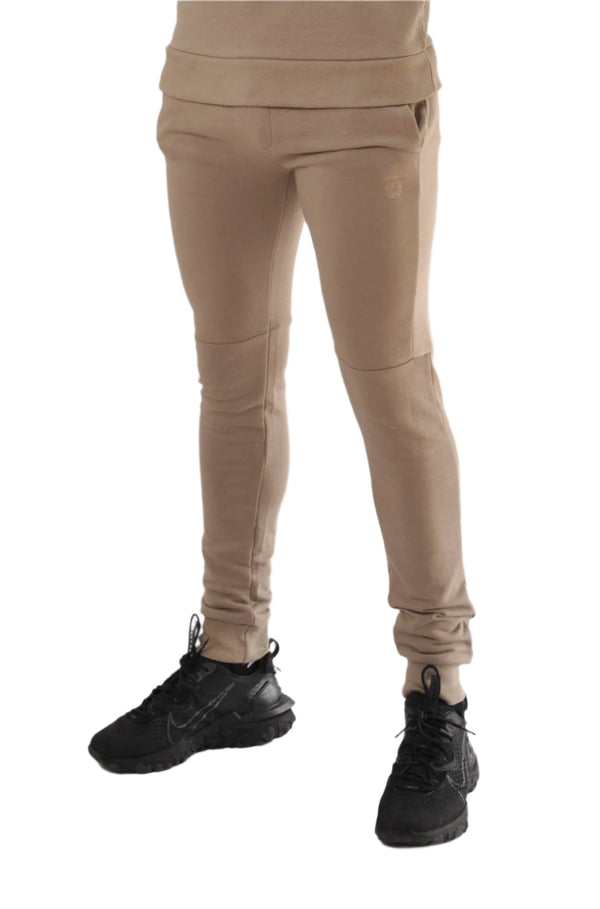 soulstar Slim Fit Skinny Panel Jogger Black