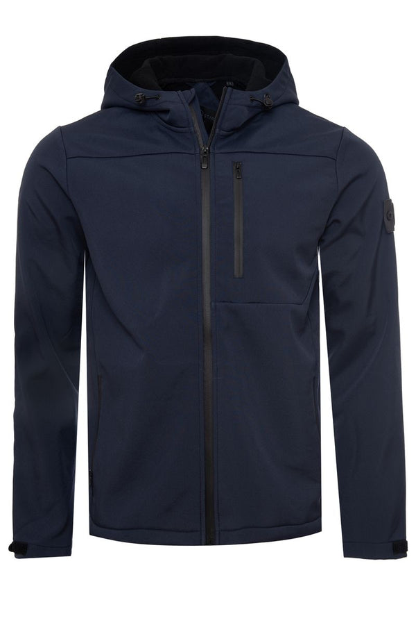 Soulstar Softshell Hooded Jacket Black