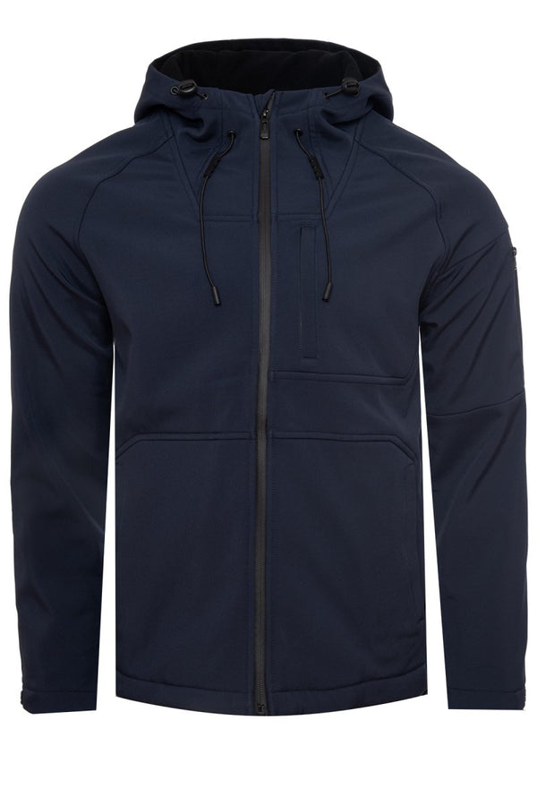Soulstar Technical Hooded Jacket Navy
