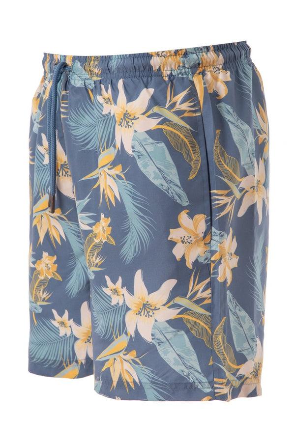 Soulstar Tropical Crepe Shorts Stone