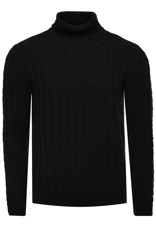 Soulstar Turtle Neck Knitwear Black