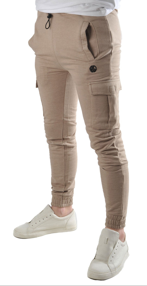 Soulstar Utility Cargo Jogger Stone