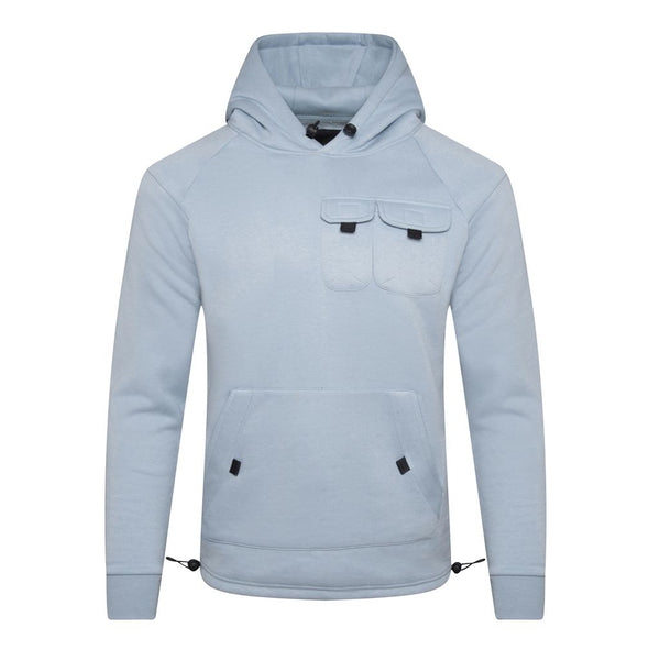 Soulstar Utility Hoodie With Chest Pockets Ecru