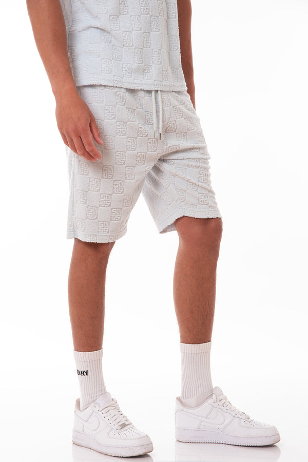 soulstar Valour Fabric Shorts Ecru