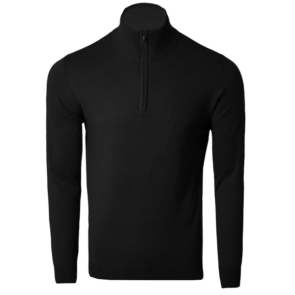 Soulstar Zip Roll Neck Black