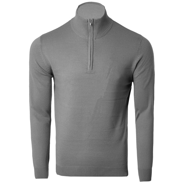 Soulstar Zip Roll Neck Black