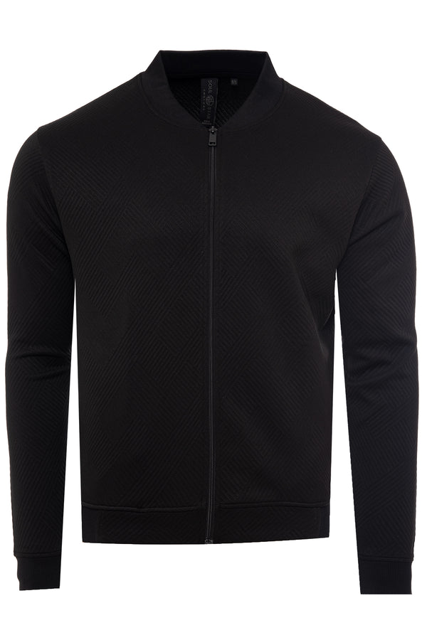 Soulstar Zip Up Utility Jacket Black