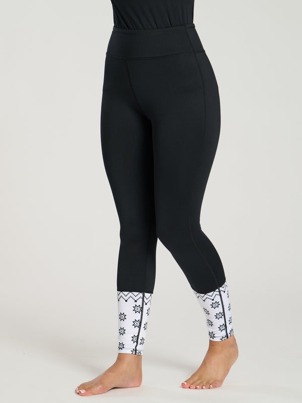 south beach Alpine Legging in Black