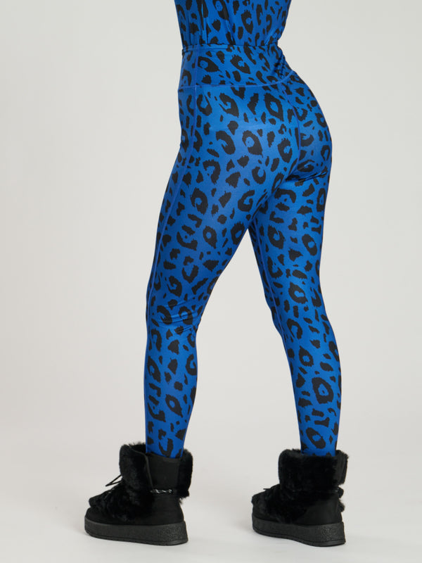 South Beach Alpine Legging In Electric Leopard