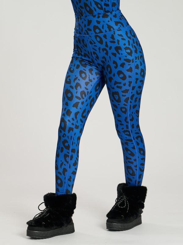 South Beach Alpine Legging In Electric Leopard