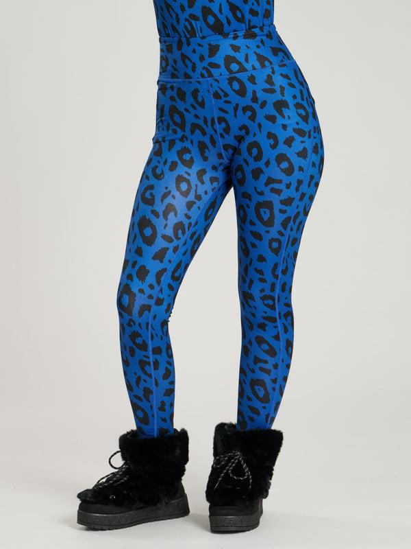 south beach Alpine Legging in Electric Leopard