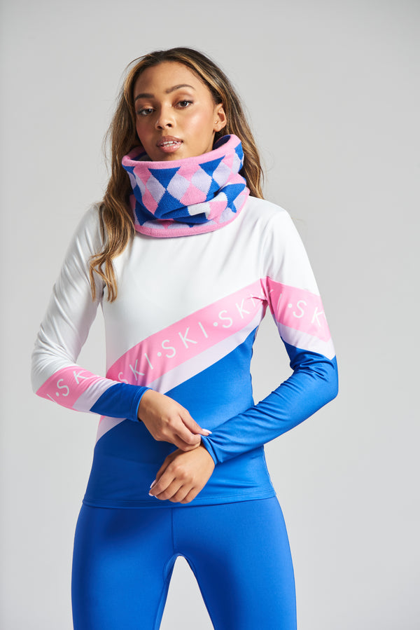 south beach Alpine Ski Neck Warmer in Multi