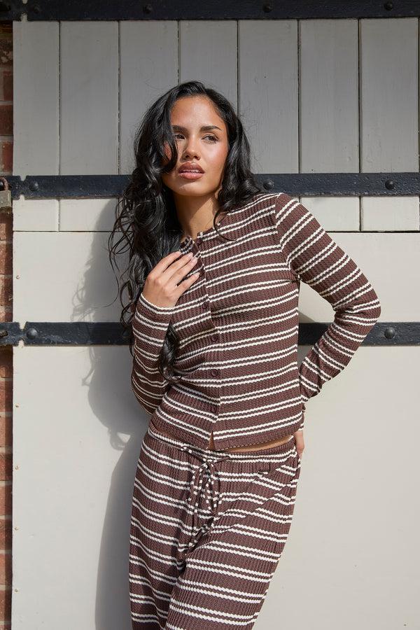 south beach Arden Top in Brown