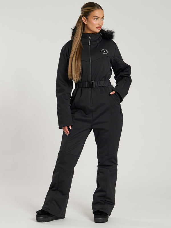South Beach Aspen Ski Suit In Black