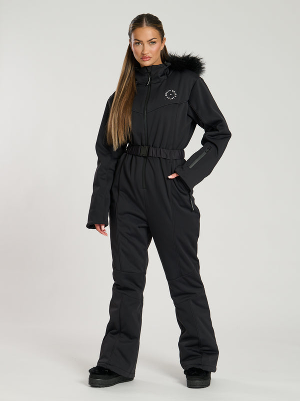 South Beach Aspen Ski Suit In Black
