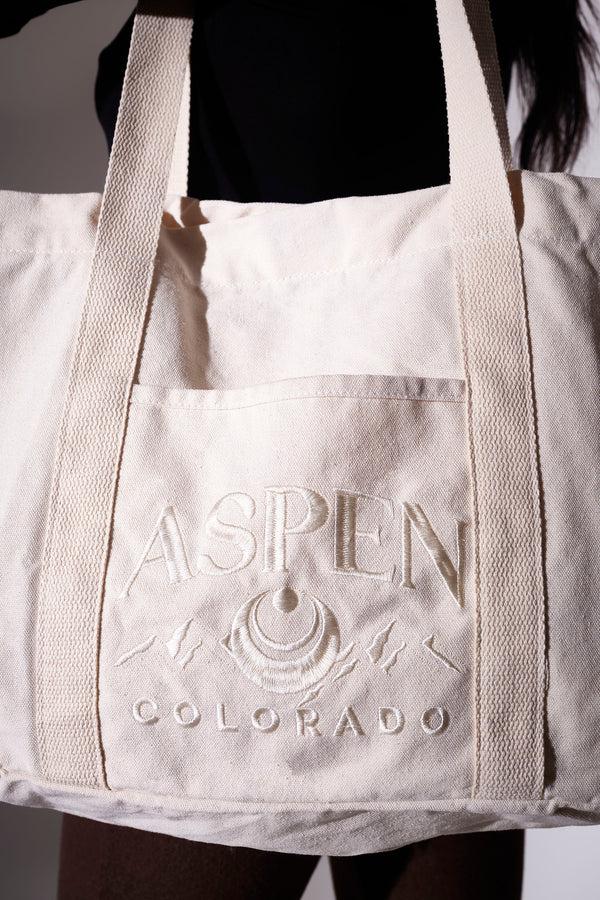 South Beach Aspen Tote In Vanilla