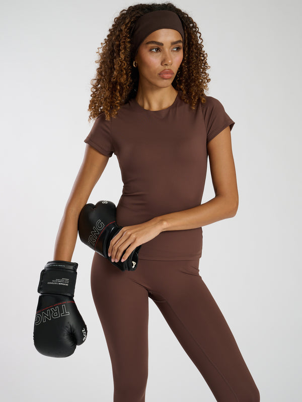 south beach Butter Everyday T-Shirt in Chocolate