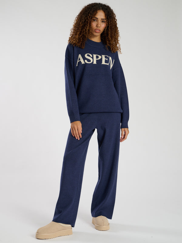 South Beach Content Aspen Jumper In Navy