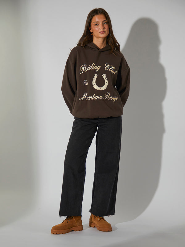 South Beach Core Hoodie In Brown