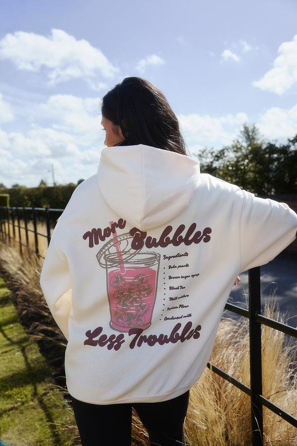 South Beach Core Hoodie In Cream