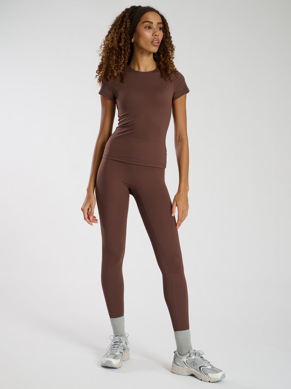 South Beach Errands Legging In Chocolate