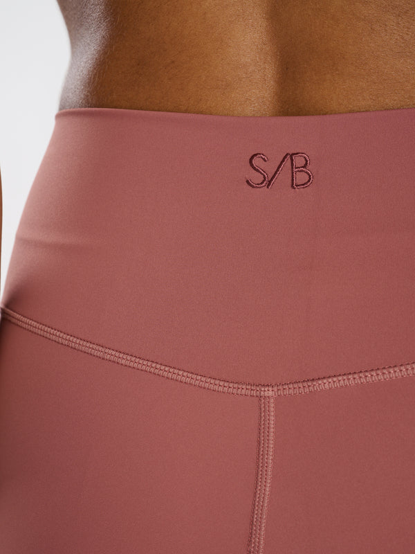 South Beach Errands Leggings In Dusty Pink